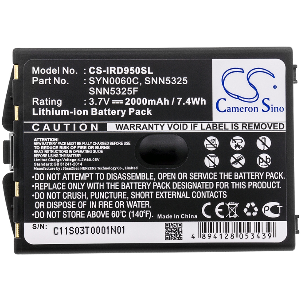 Satellite Phone Battery Iridium CS-IRD950SL