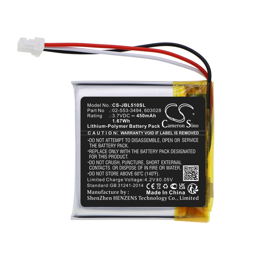 Battery Replaces 603028