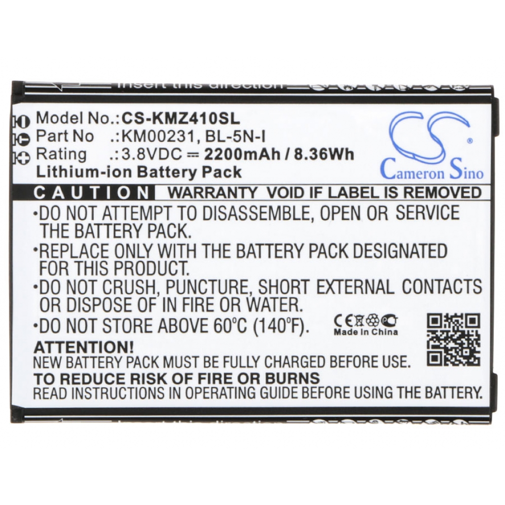 Battery Replaces BL-5N-I