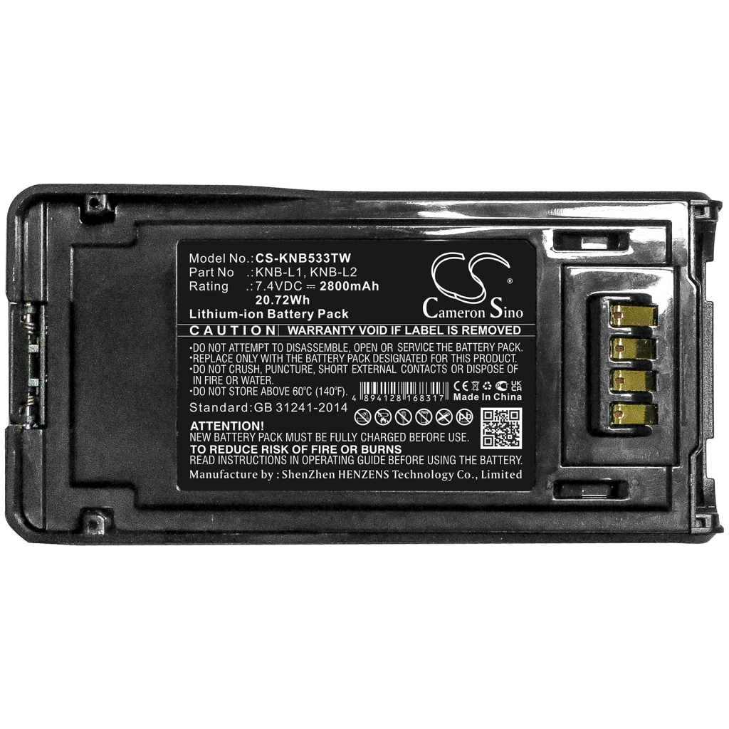 Two-Way Radio Battery Kenwood NX-5300