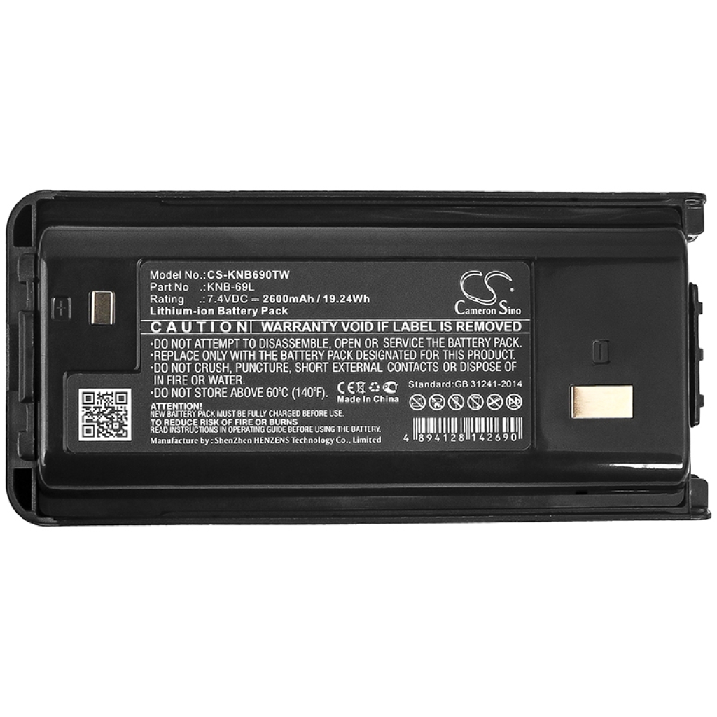 Two-Way Radio Battery Kenwood TK-D340