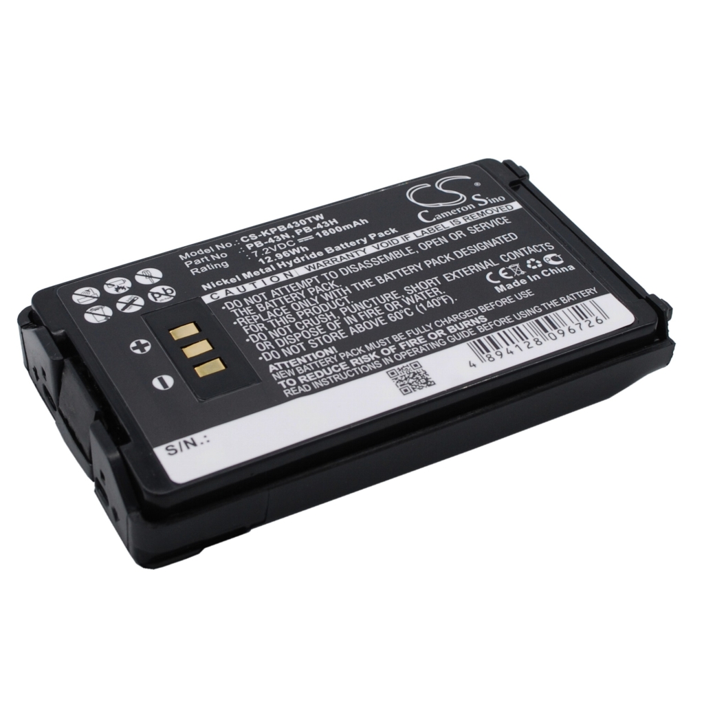 Battery Replaces KNB-43
