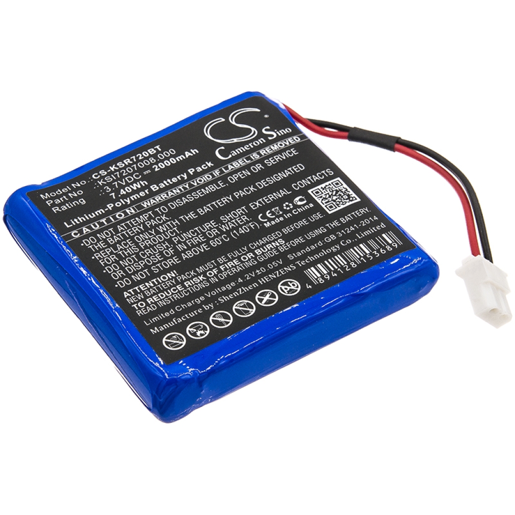 Batteries Lighting System Battery CS-KSR720BT