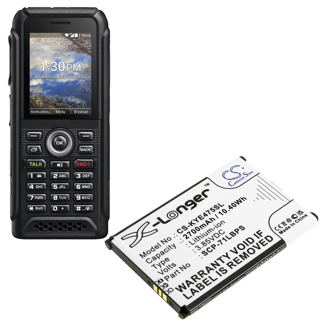 Mobile Phone Battery Kyocera CS-KYE475SL