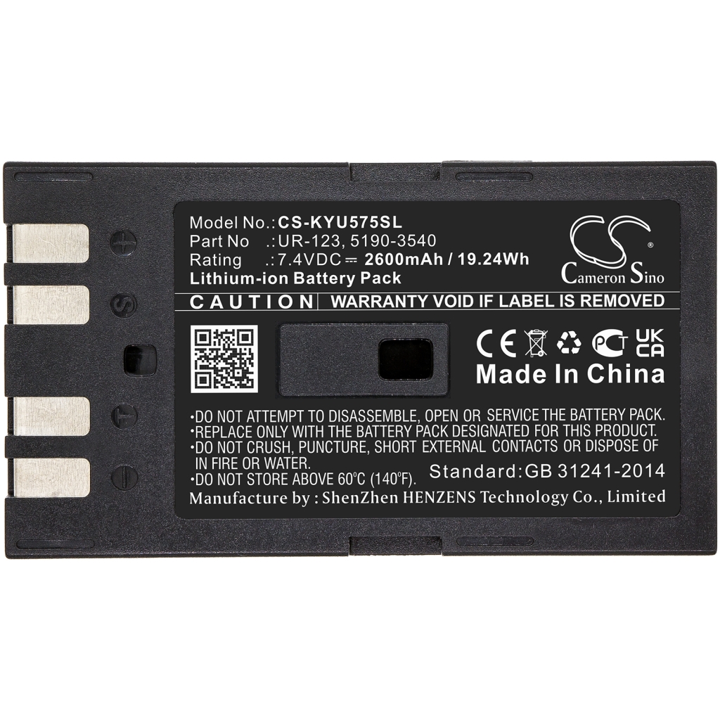 Battery Replaces 5190-3540