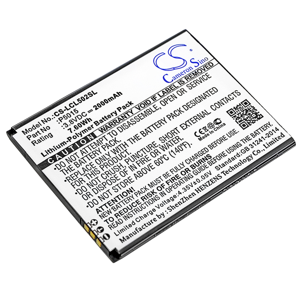 Battery Replaces P5015(1ICP4/58/74)