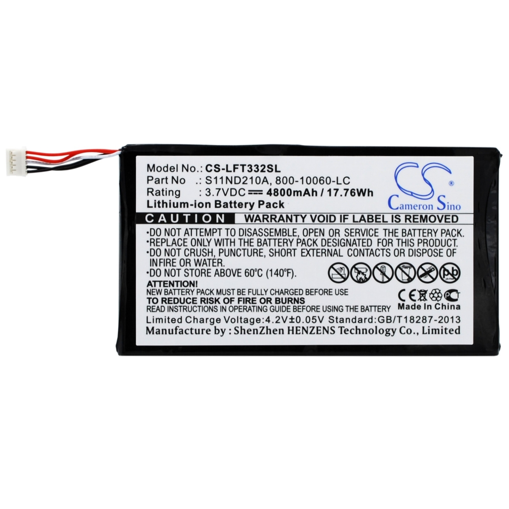 Battery Replaces 800-10060-LC