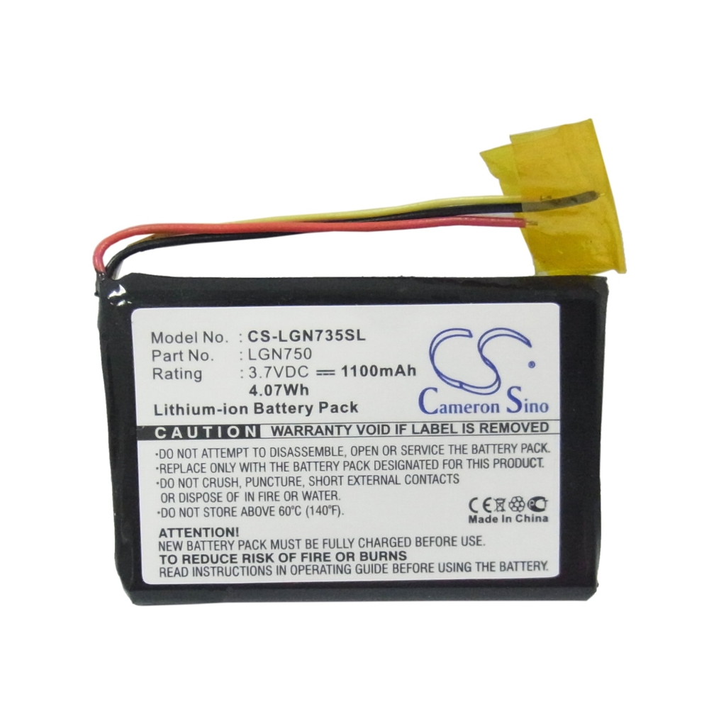 GPS, Navigator Battery LG LN710 (CS-LGN735SL)