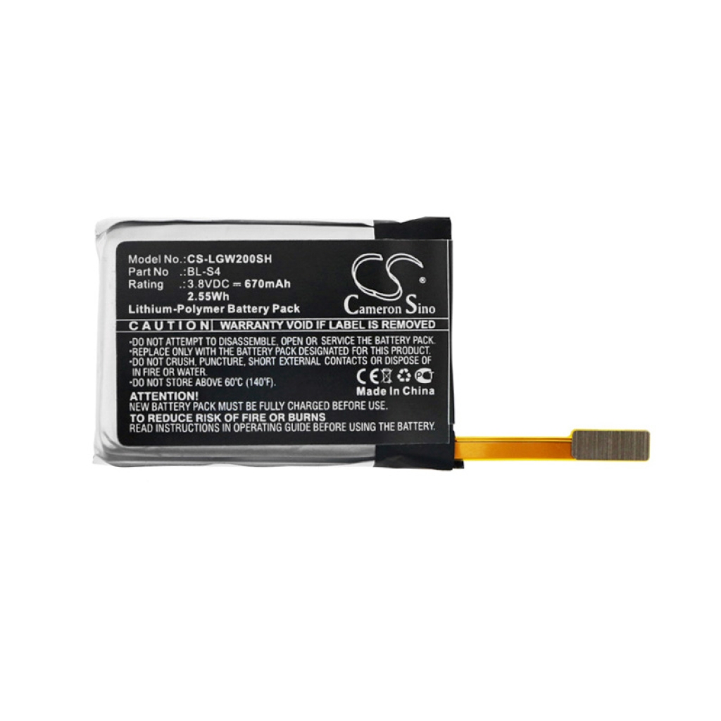 Smartwatch Battery Lg CS-LGW200SH