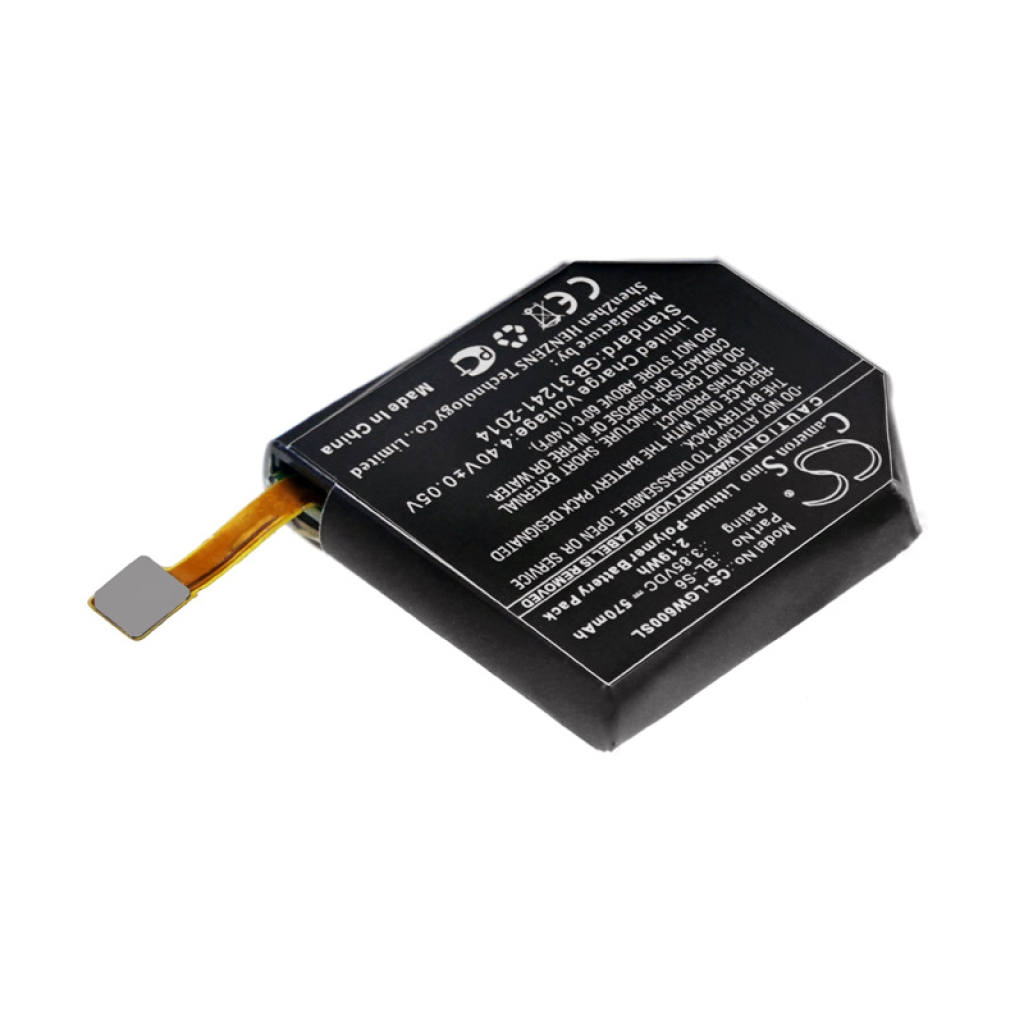 Smartwatch Battery Lg CS-LGW600SL