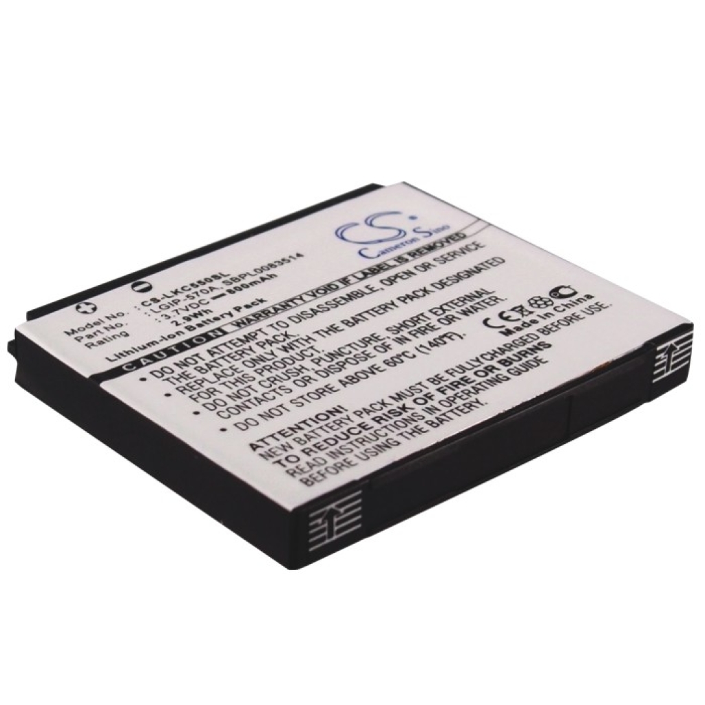 Mobile Phone Battery LG CS-LKC550SL