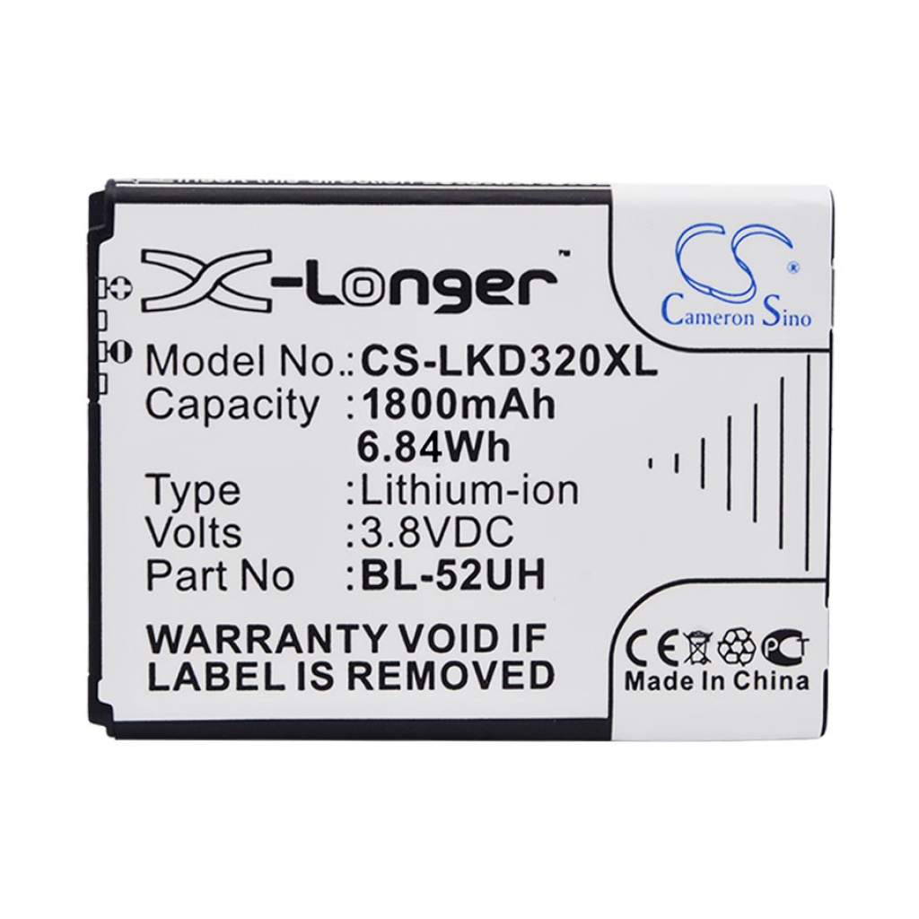 Mobile Phone Battery LG CS-LKD320XL