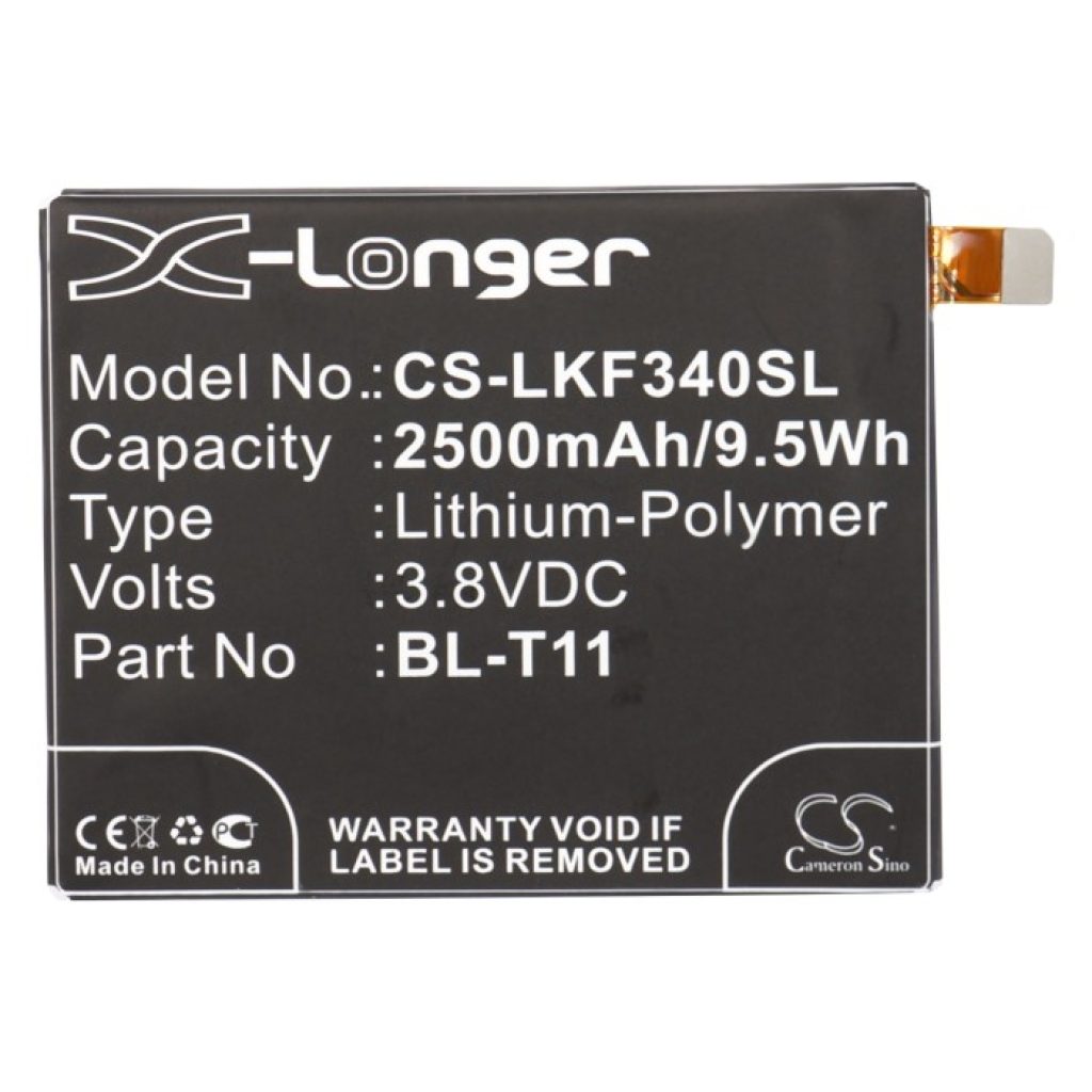 Mobile Phone Battery LG CS-LKF340SL