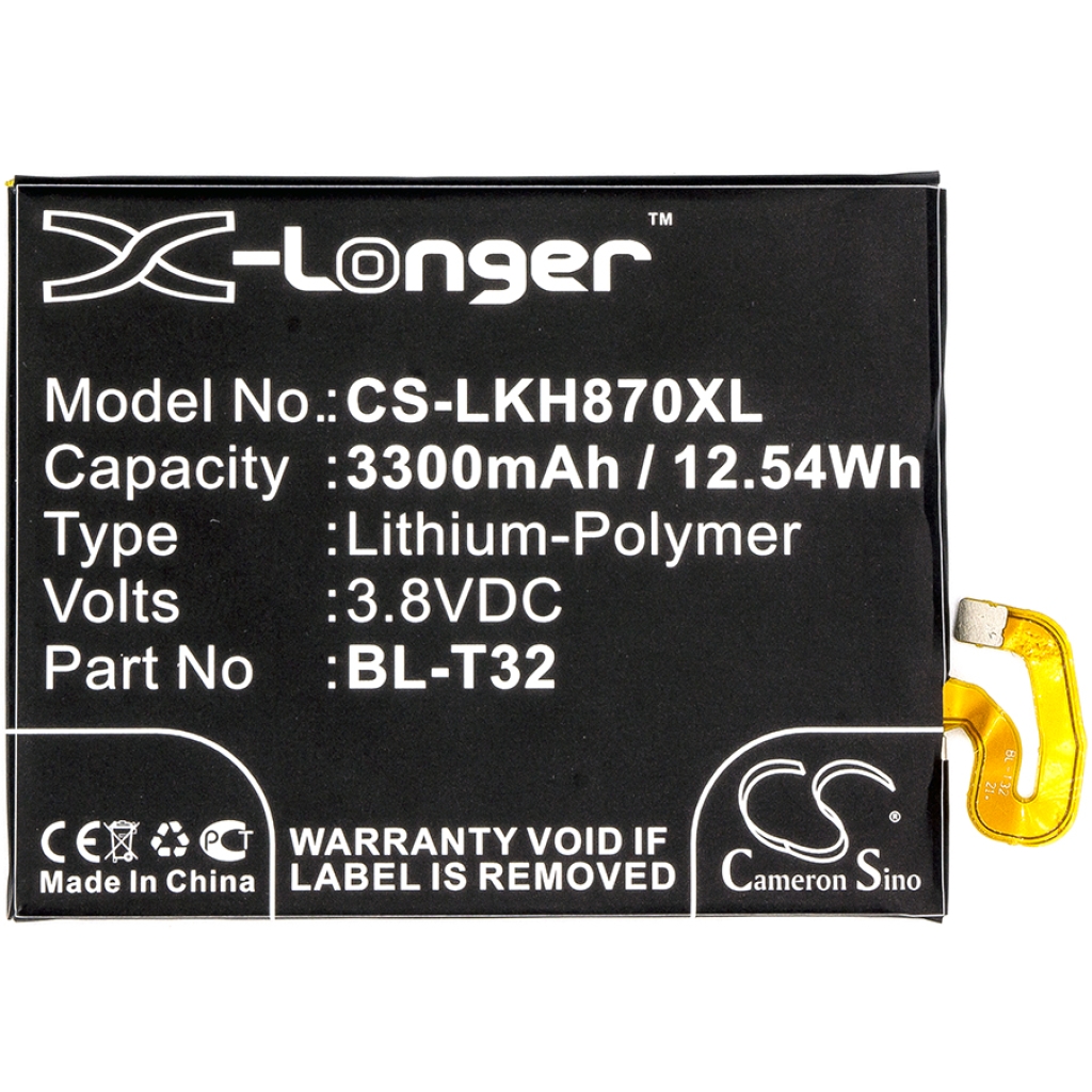 Mobile Phone Battery LG CS-LKH870XL