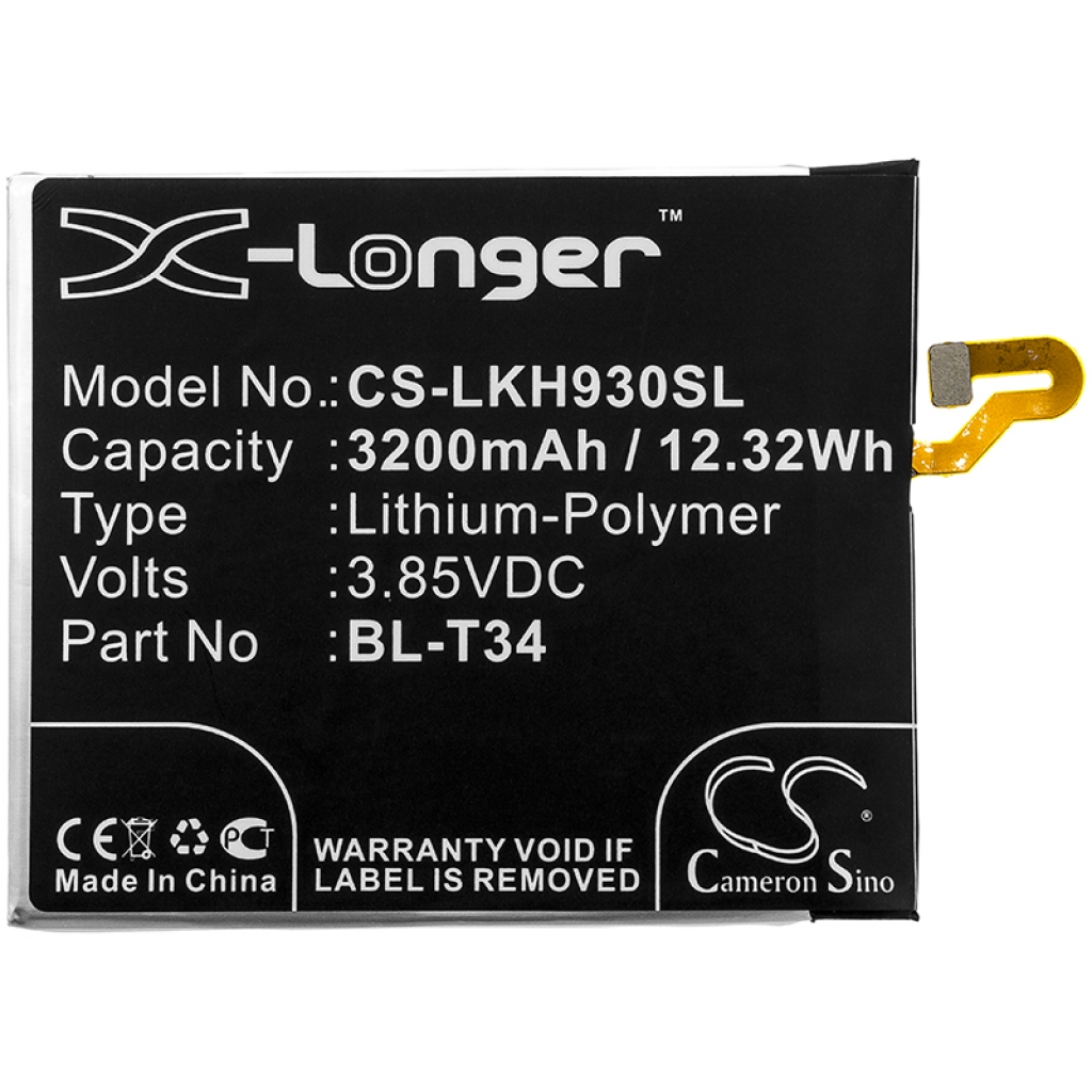 Mobiltelefon akkumulátorok LG CS-LKH930SL