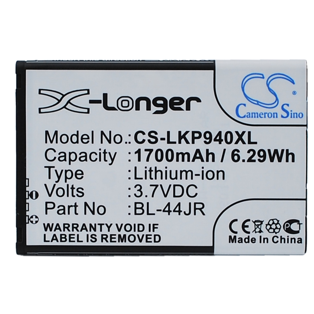 Mobile Phone Battery LG CS-LKP940XL