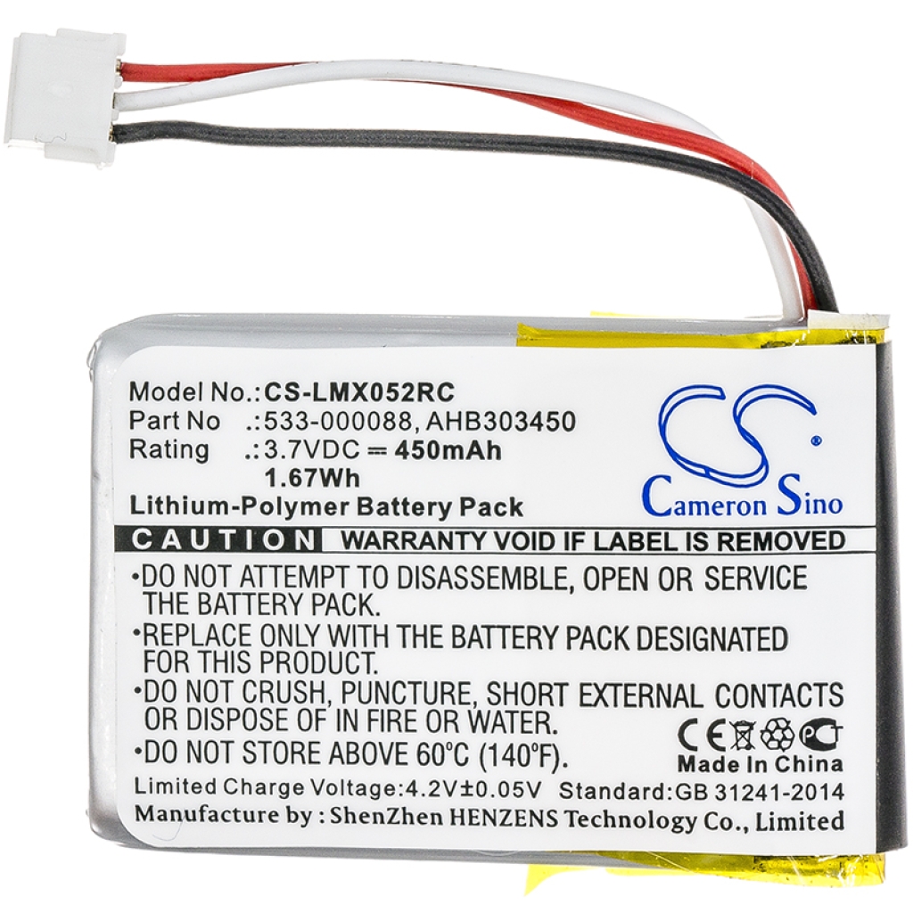 Battery Replaces 533-000121