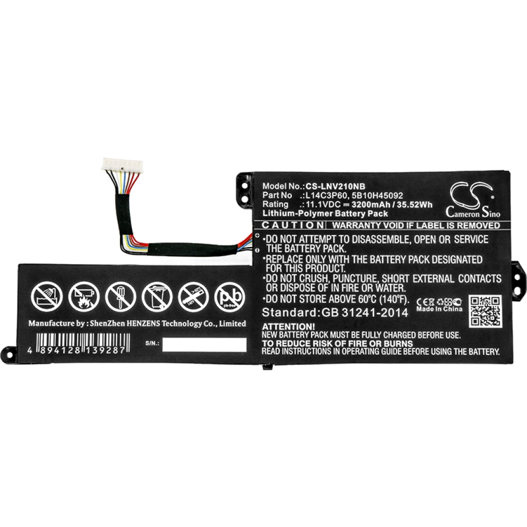 Battery Replaces L14M3P23