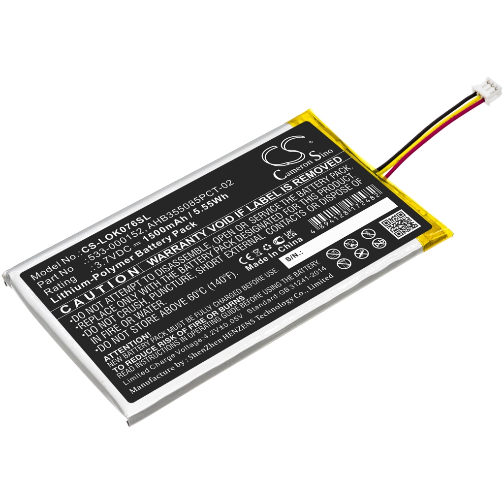 Battery Replaces 533-000204