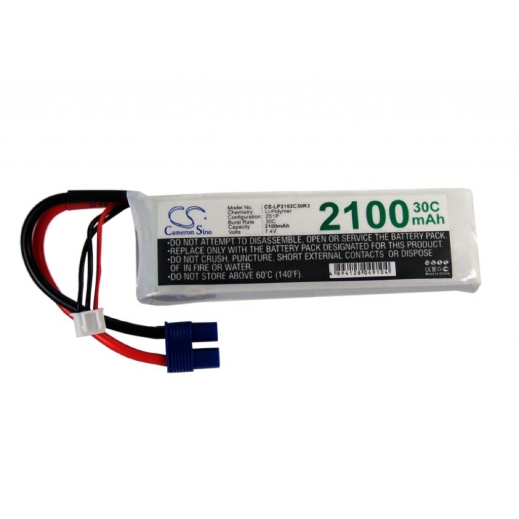 Batteries for airsoft and RC RC CS-LP2102C30R3