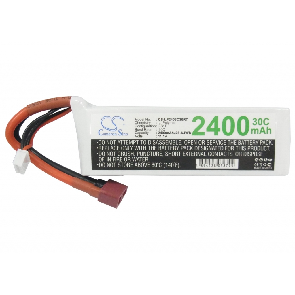 Batteries for airsoft and RC RC CS-LP2403C30RT