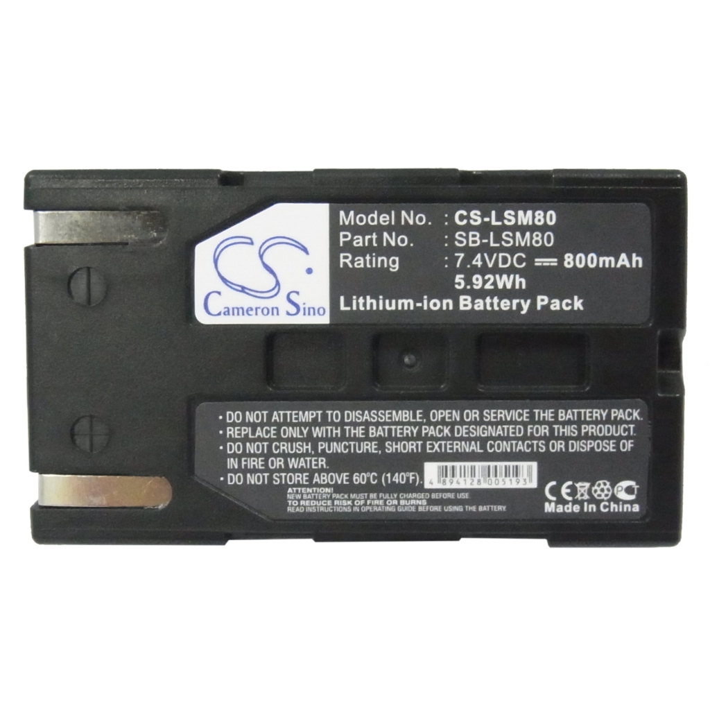Camera Battery Samsung CS-LSM80