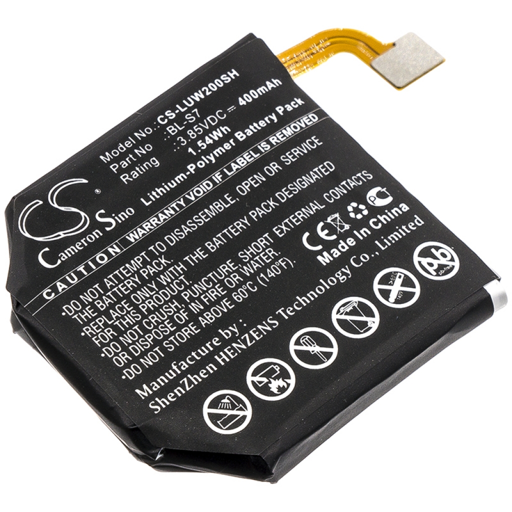 Smartwatch Battery Lg CS-LUW200SH