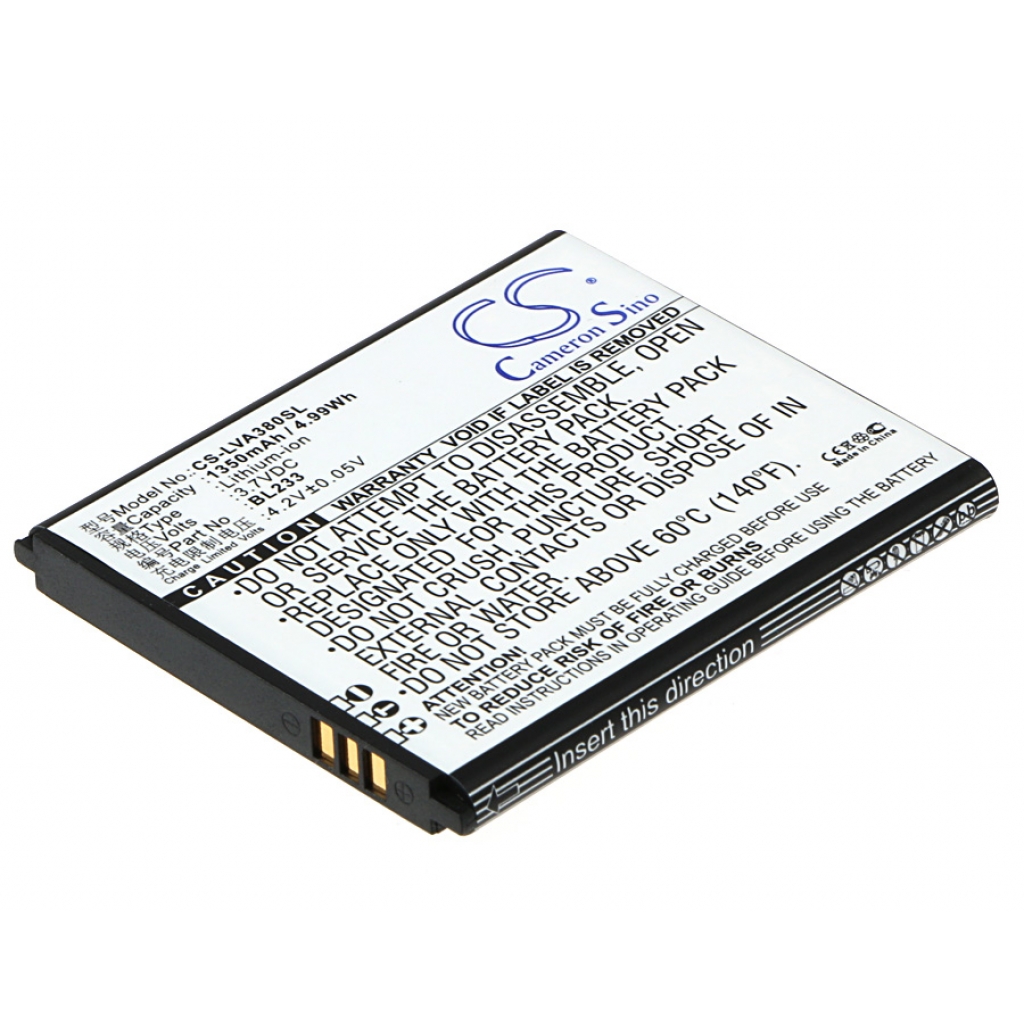 Mobile Phone Battery Lenovo CS-LVA380SL