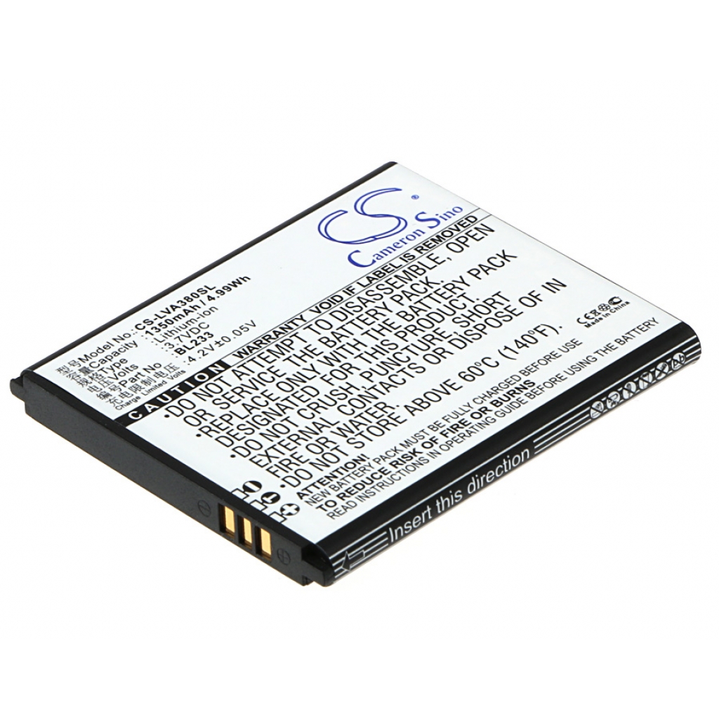 Mobile Phone Battery Lenovo A1000-A (CS-LVA380SL)