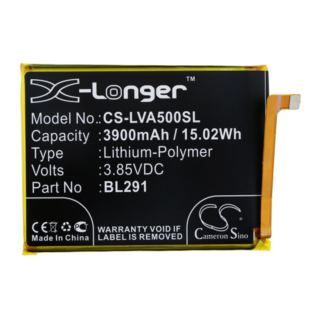 Mobile Phone Battery Lenovo CS-LVA500SL