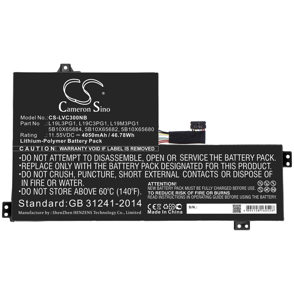 Notebook battery Lenovo CS-LVC300NB