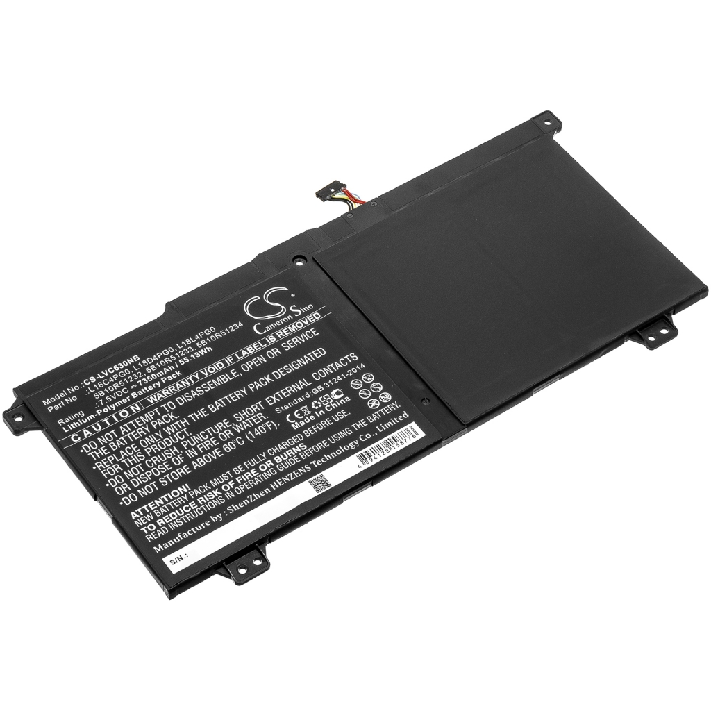 Laptop akkumulátorok Lenovo Yoga Chromebook C630 (CS-LVC630NB)