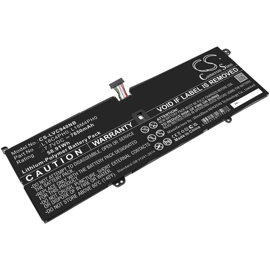 Notebook battery Lenovo CS-LVC940NB