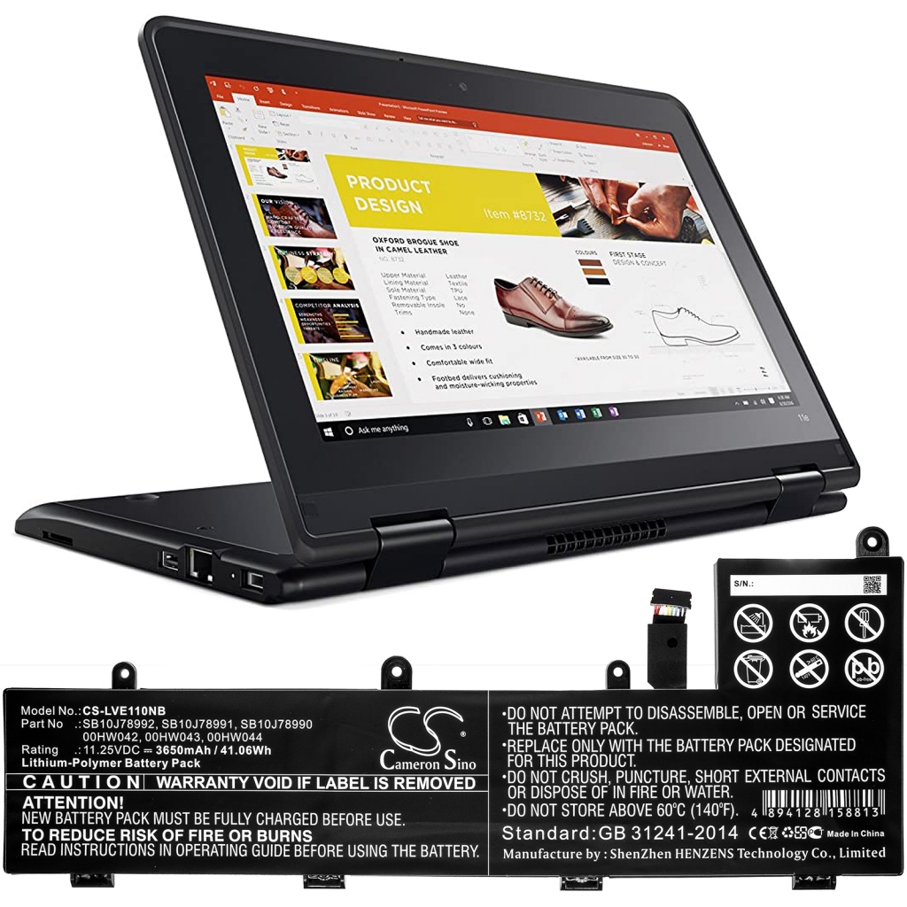 Laptop akkumulátorok Lenovo ThinkPad Yoga 11e 20GA000YUS (CS-LVE110NB)