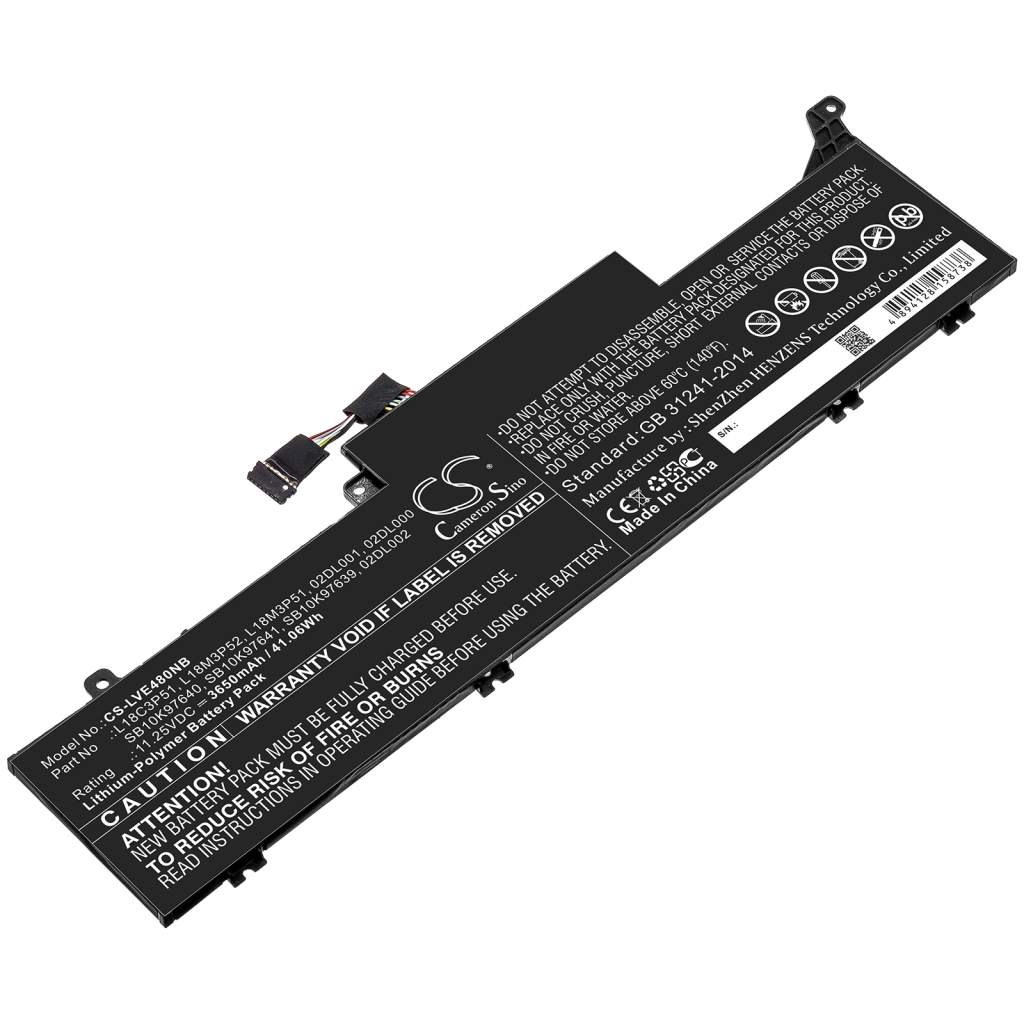 Notebook battery Lenovo CS-LVE480NB