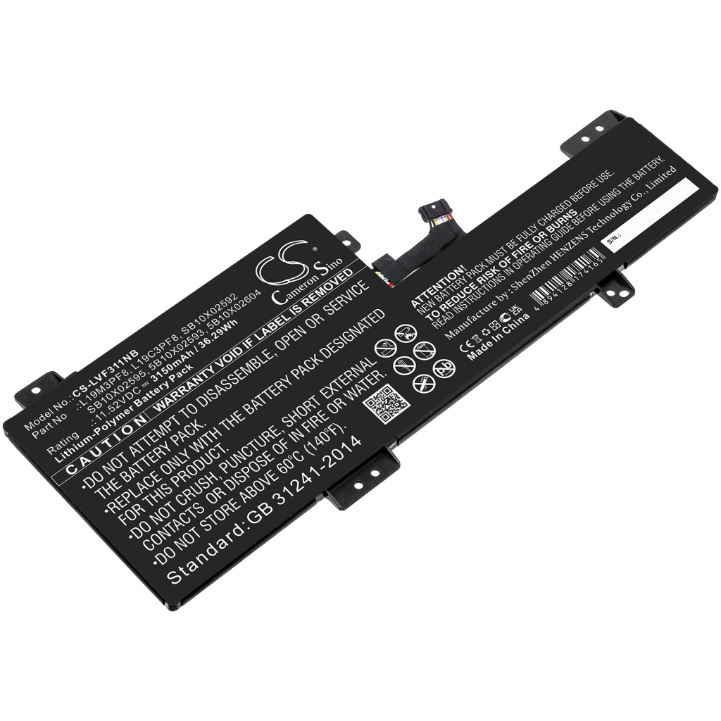 Laptop akkumulátorok Lenovo IdeaPad Flex 3 11IGL05 82B20041BM (CS-LVF311NB)