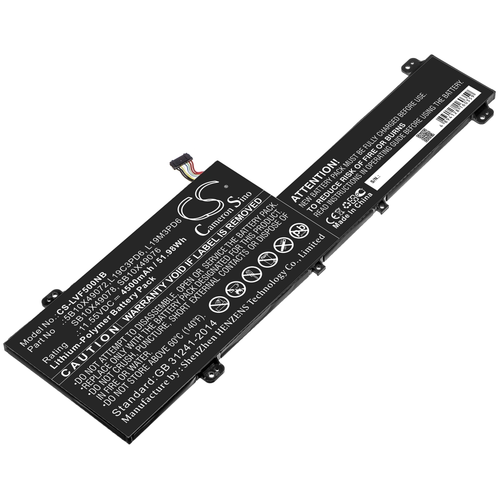 Notebook battery Lenovo CS-LVF500NB