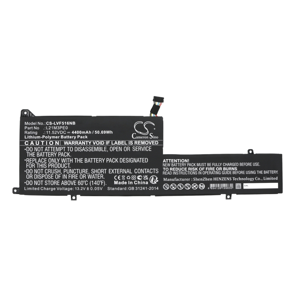 Laptop akkumulátorok Lenovo IdeaPad Flex 5 14ALC7 82R90095PH (CS-LVF516NB)