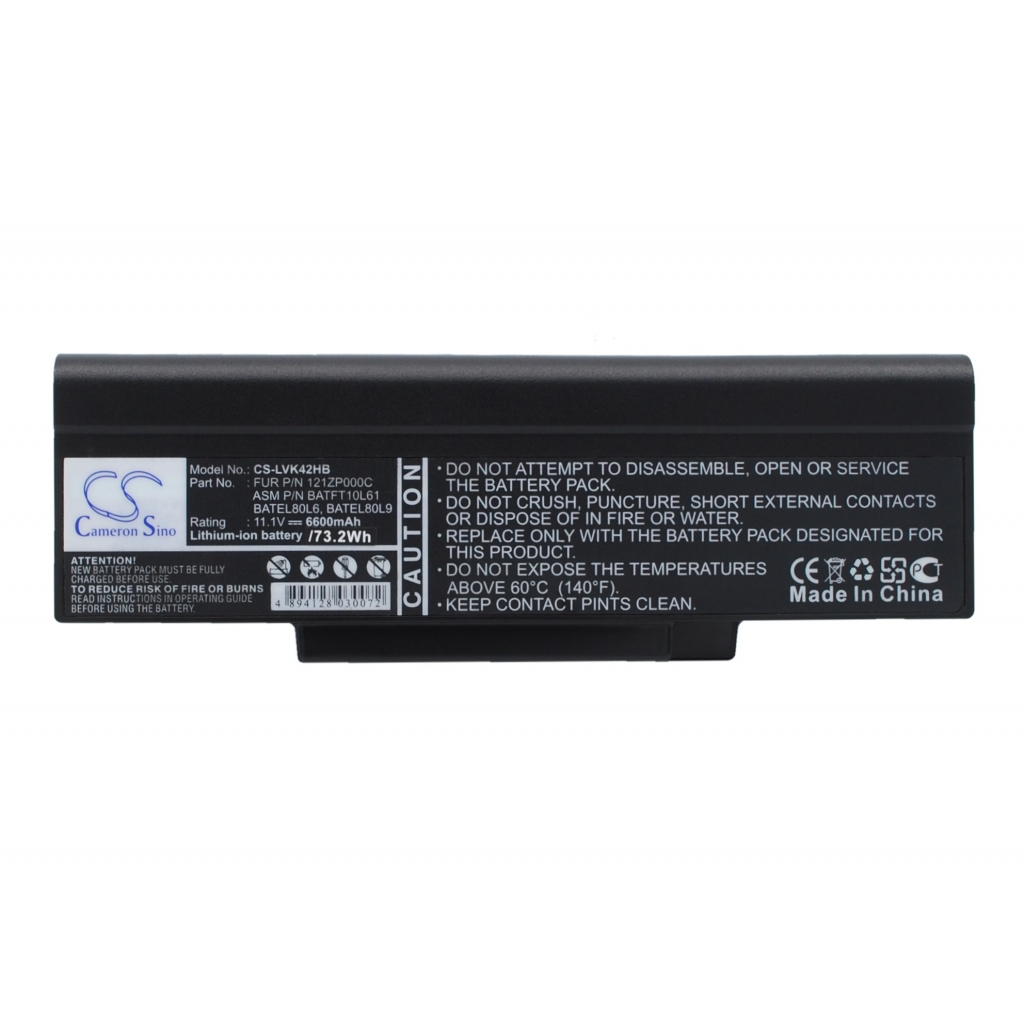 Notebook battery California Access CS-LVK42NB