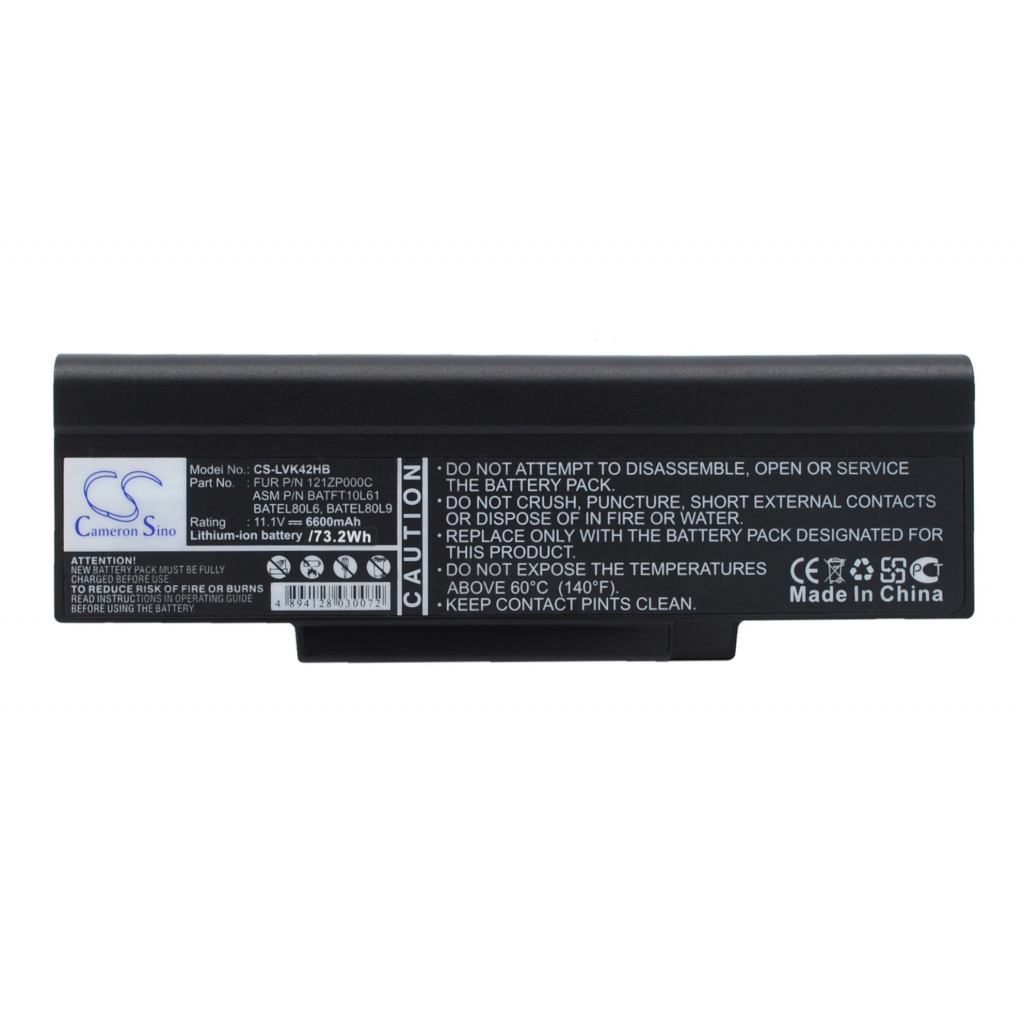 Notebook battery Sanyo CS-LVK42NB