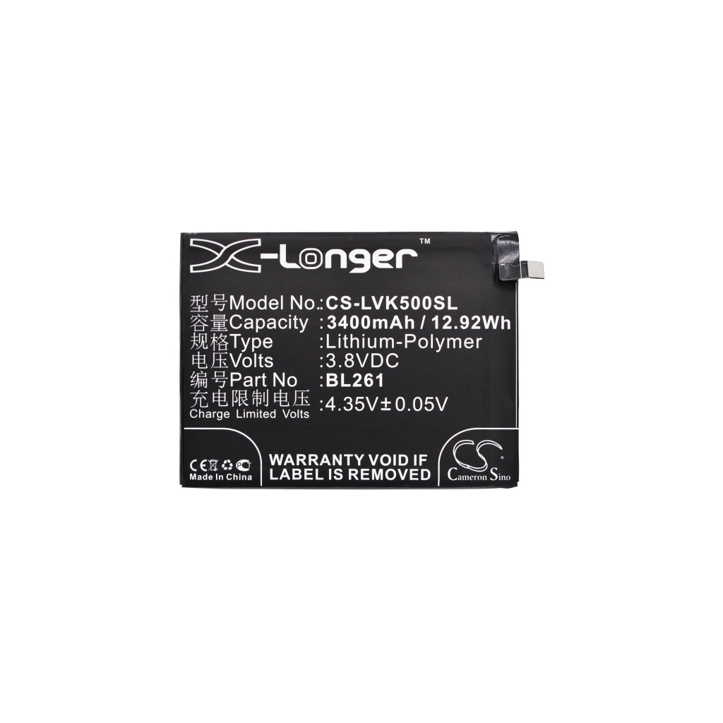 Mobile Phone Battery Lenovo A7020a48 (CS-LVK500SL)