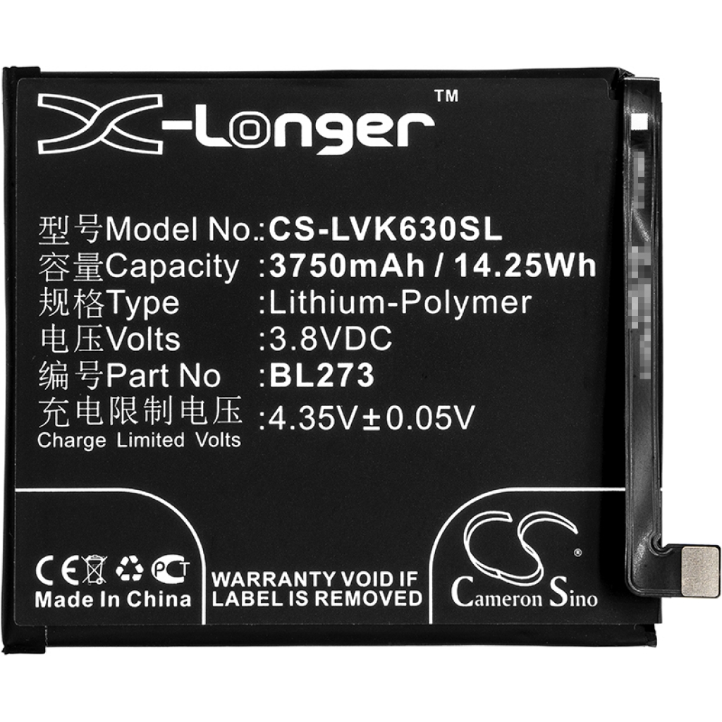 Mobile Phone Battery Lenovo CS-LVK630SL