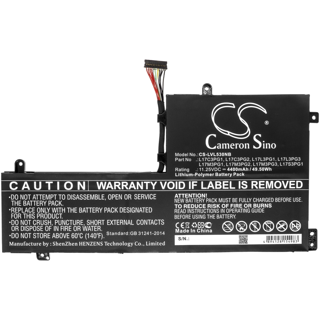 Notebook battery Lenovo CS-LVL530NB