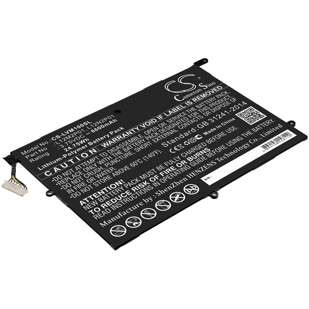 Tablet Battery Lenovo ThinkPad Tablet 2 3679 - 10.1 (CS-LVM100SL)