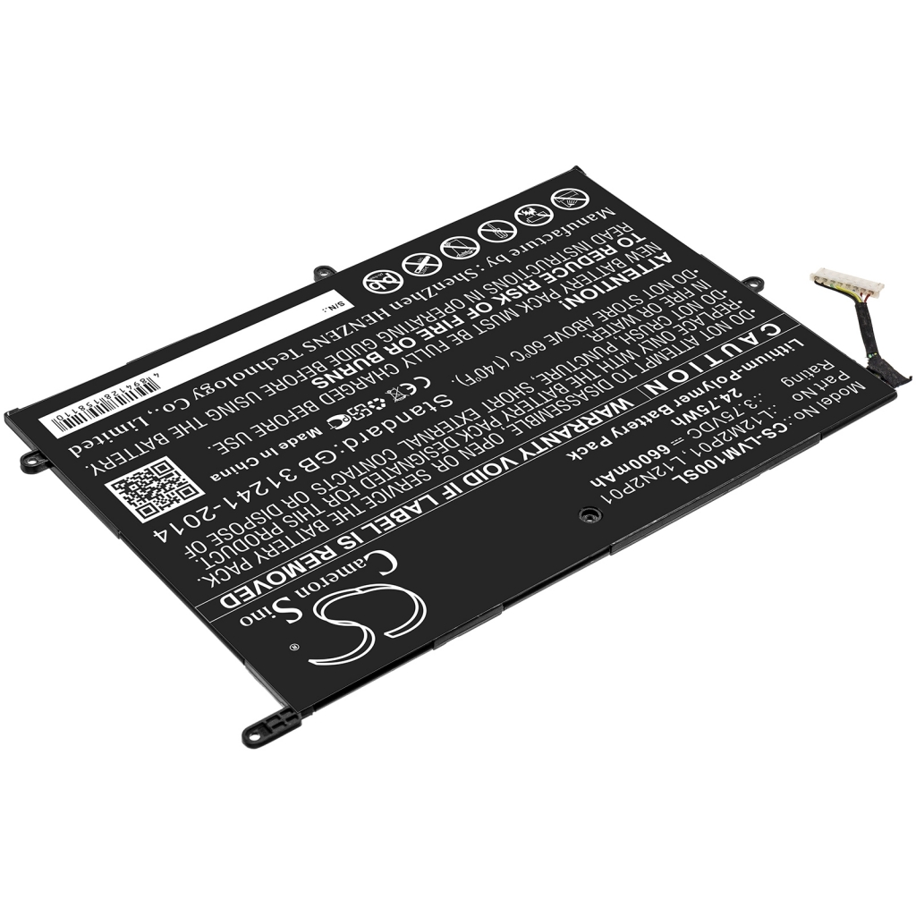 Tablet Battery Lenovo ThinkPad Tablet 2 3679 - 10.1 (CS-LVM100SL)