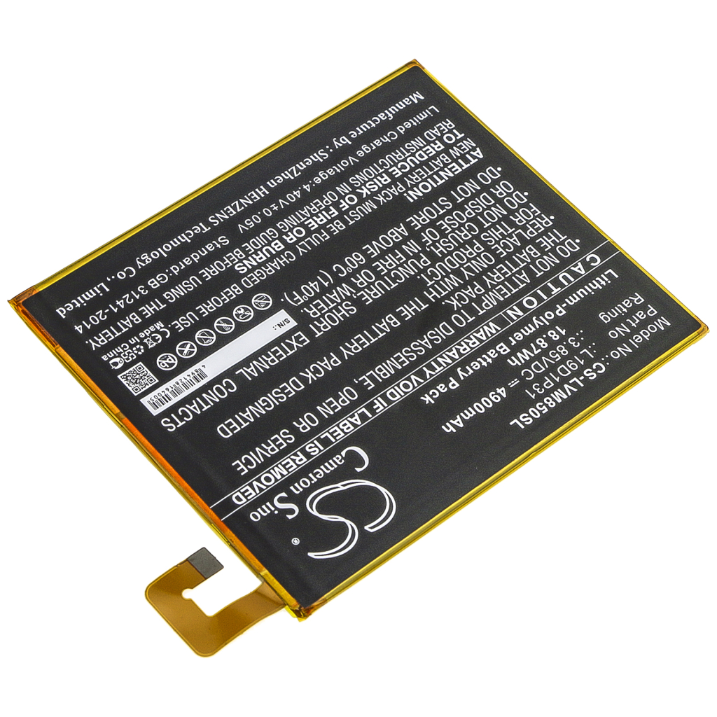 Tablet Battery Lenovo CS-LVM850SL