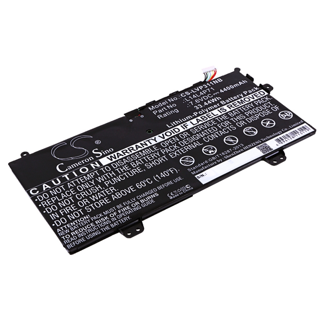 Laptop akkumulátorok Lenovo For Yoga 3 11-5Y71 (CS-LVP311NB)