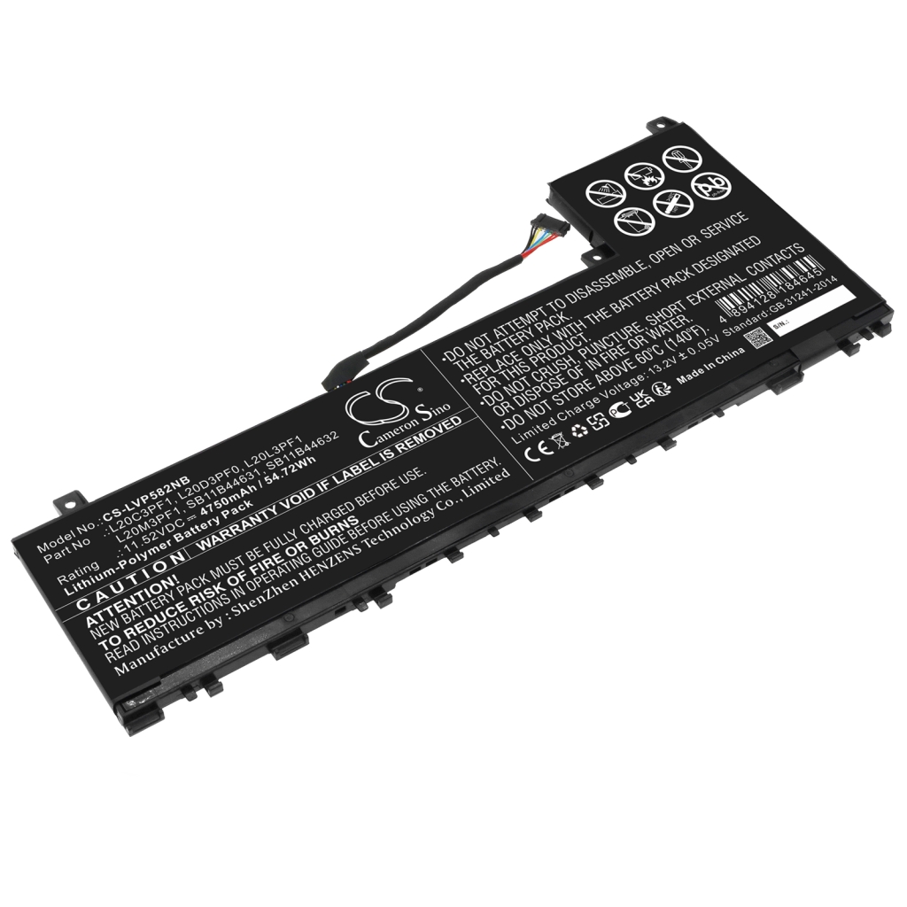 Notebook battery Lenovo IdeaPad 5 Pro 14ITL6-82L3000NHH (CS-LVP582NB)