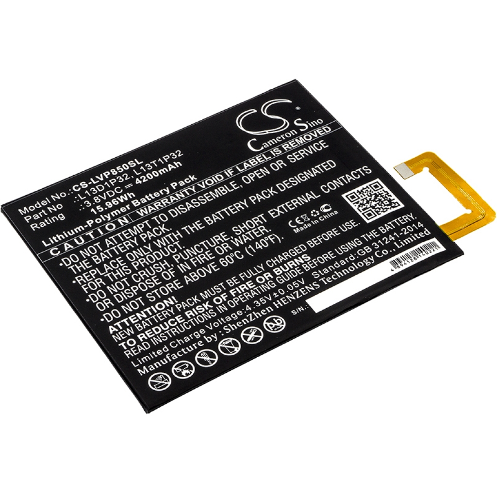 Tablet Battery Lenovo CS-LVP850SL