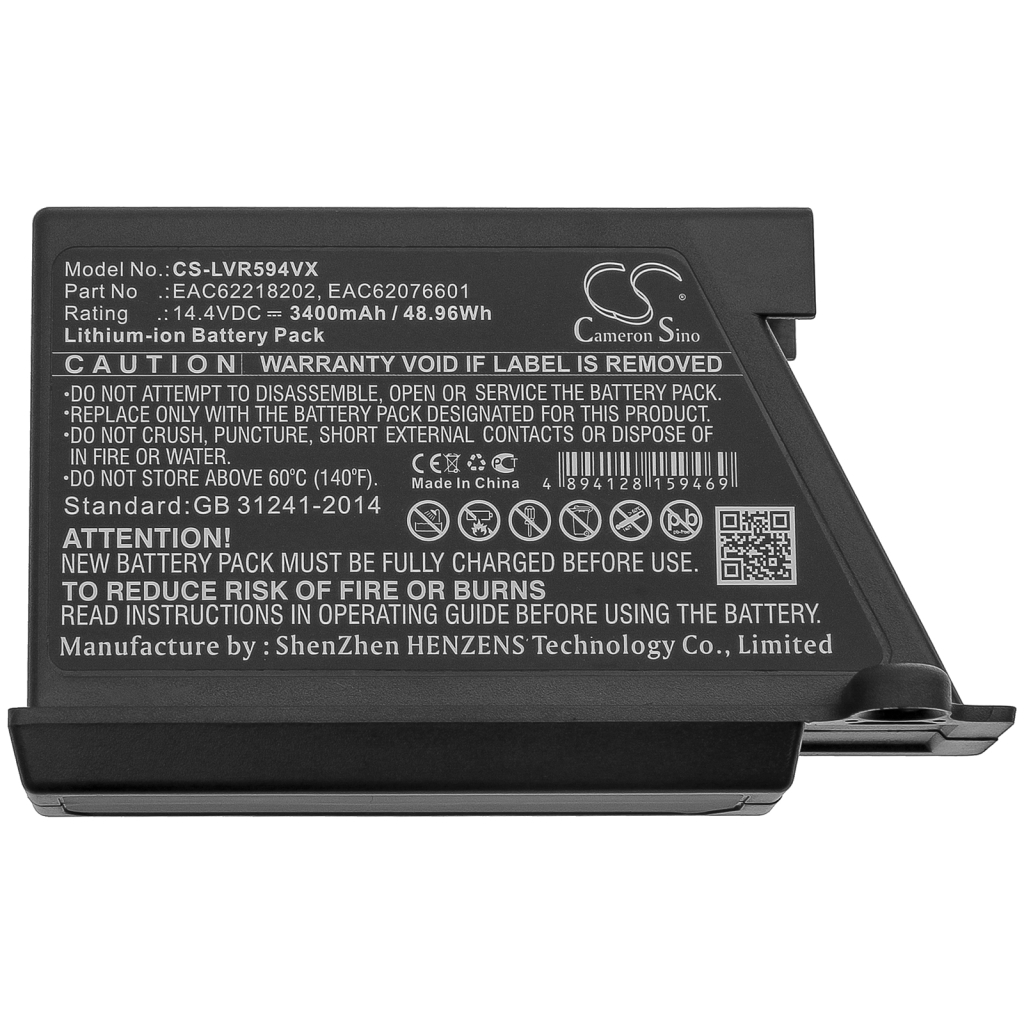 Vacuum Battery Lg VR5902LVM